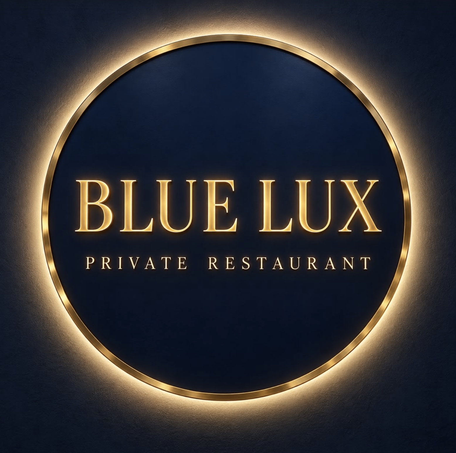 Insegna BLUE LUX Private Restaurant