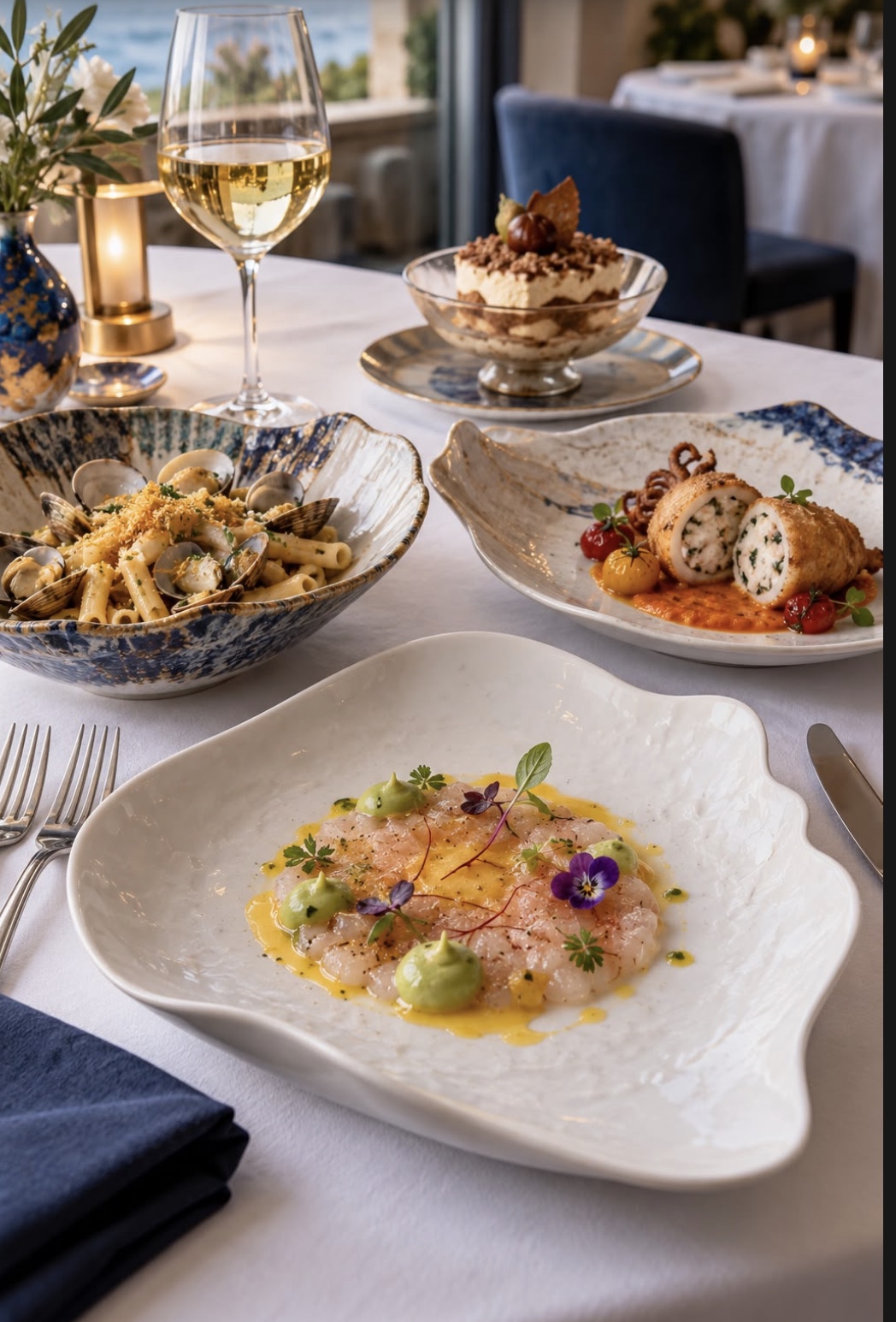 Si comincia della cucina BLUE LUX